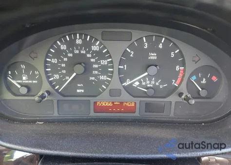 2002 BMW 325I из США, поврежденный, VIN WBAEV33462KL71644